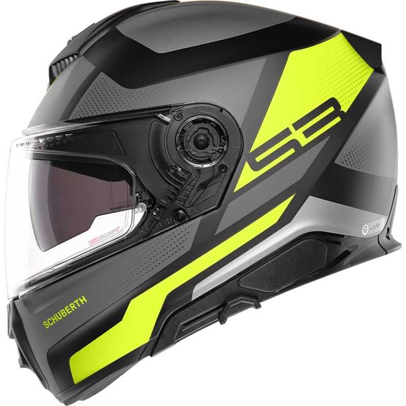 Schuberth S3 Daytona Yellow / Grey