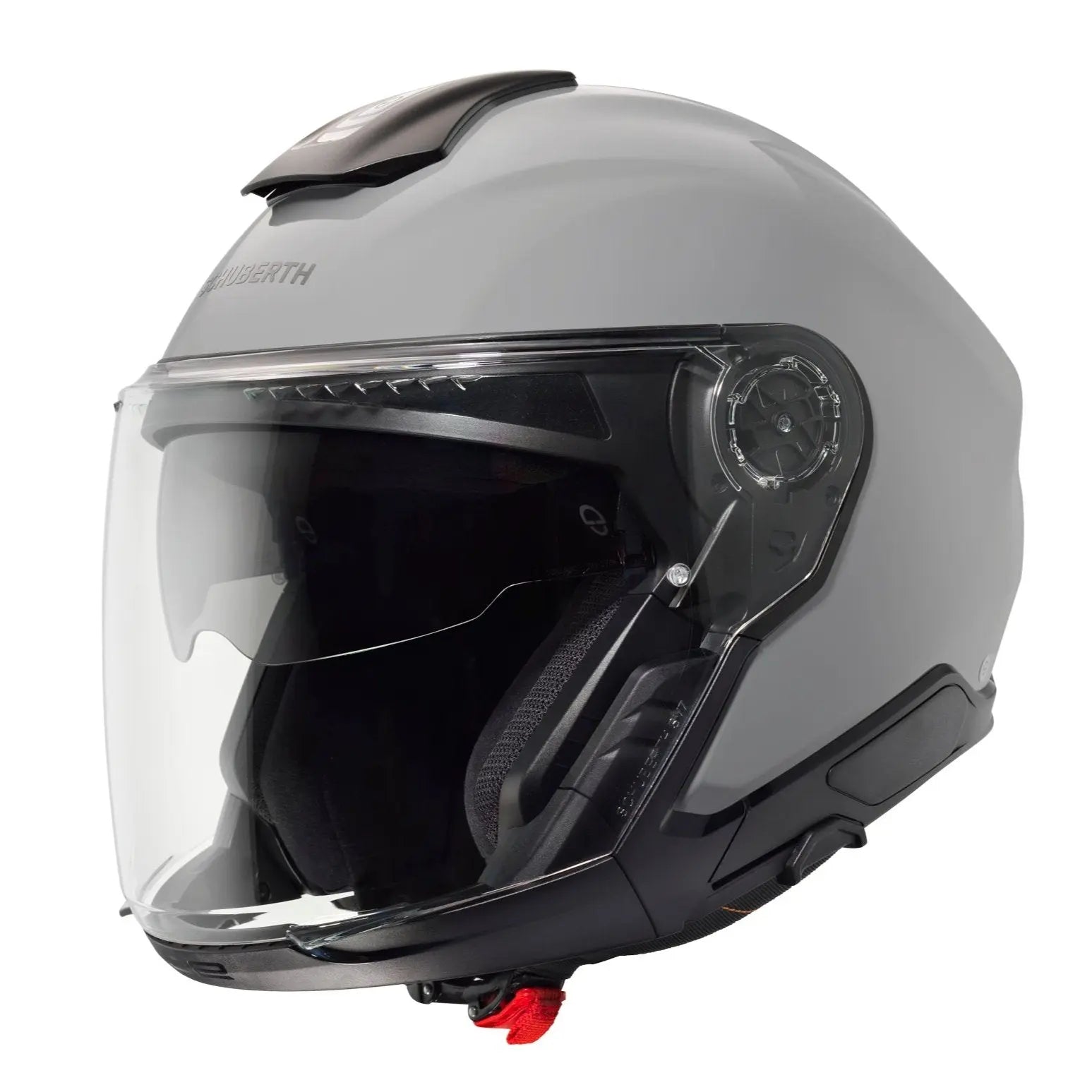 Schuberth J2 Gloss Concrete Grey - FREE UK Shipping, FREE 365 Day Returns | Moto Central