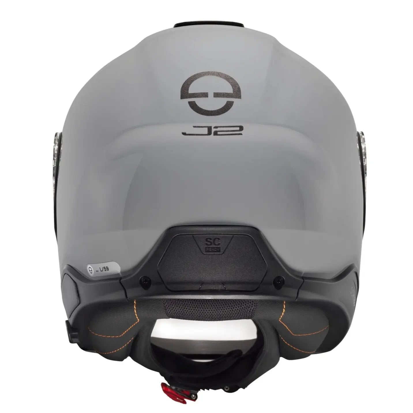 Schuberth J2 Gloss Concrete Grey - FREE UK Shipping, FREE 365 Day Returns | Moto Central