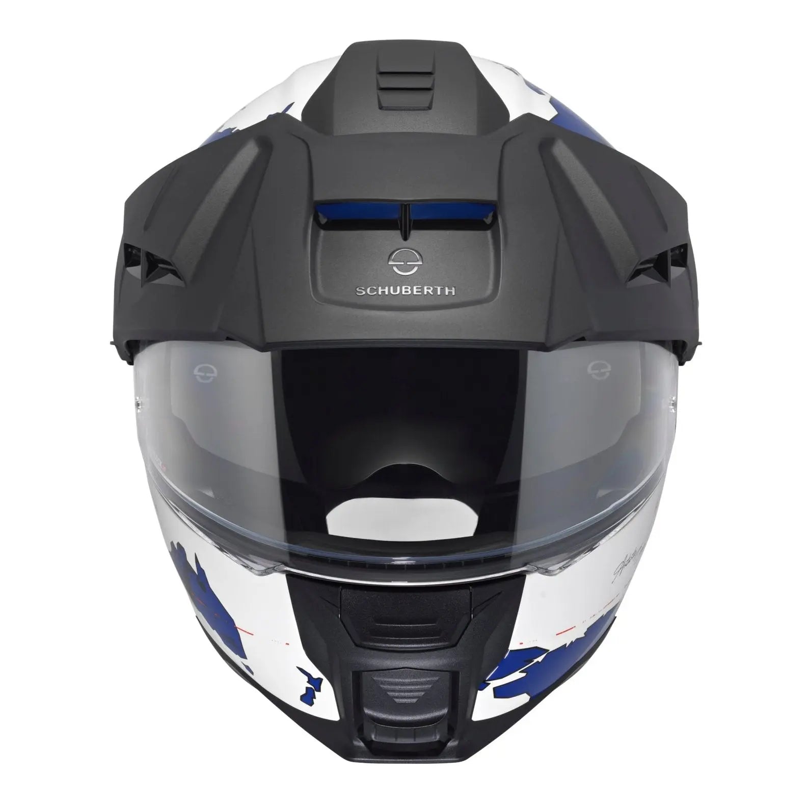 Schuberth E2 Atlas Blue - FREE UK Shipping, FREE 365 Day Returns | Moto Central
