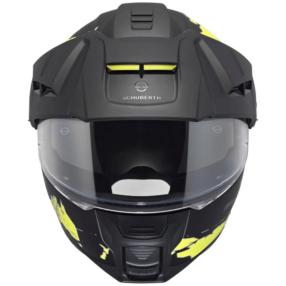 Schuberth E2 Atlas Yellow - front view