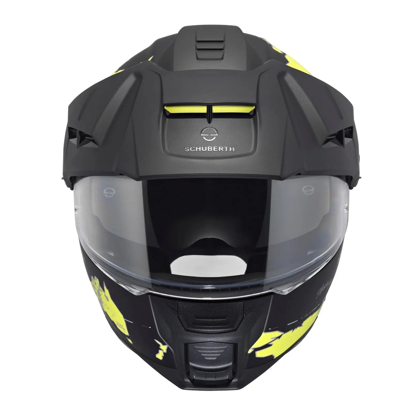 Schuberth E2 Atlas Yellow - FREE UK Shipping, FREE 365 Day Returns | Moto Central