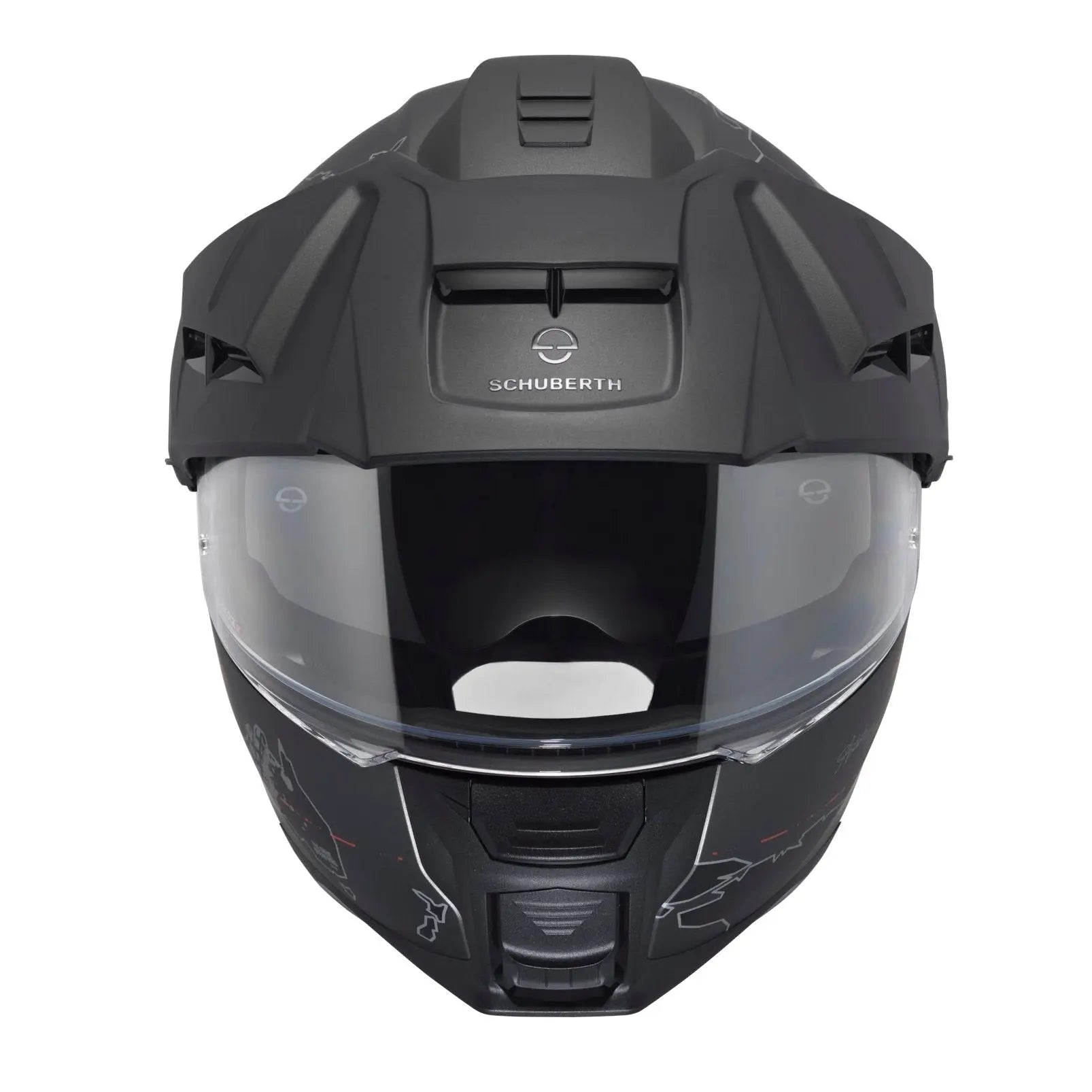 Schuberth E2 Atlas Anthracite - FREE UK Shipping, FREE 365 Day Returns | Moto Central