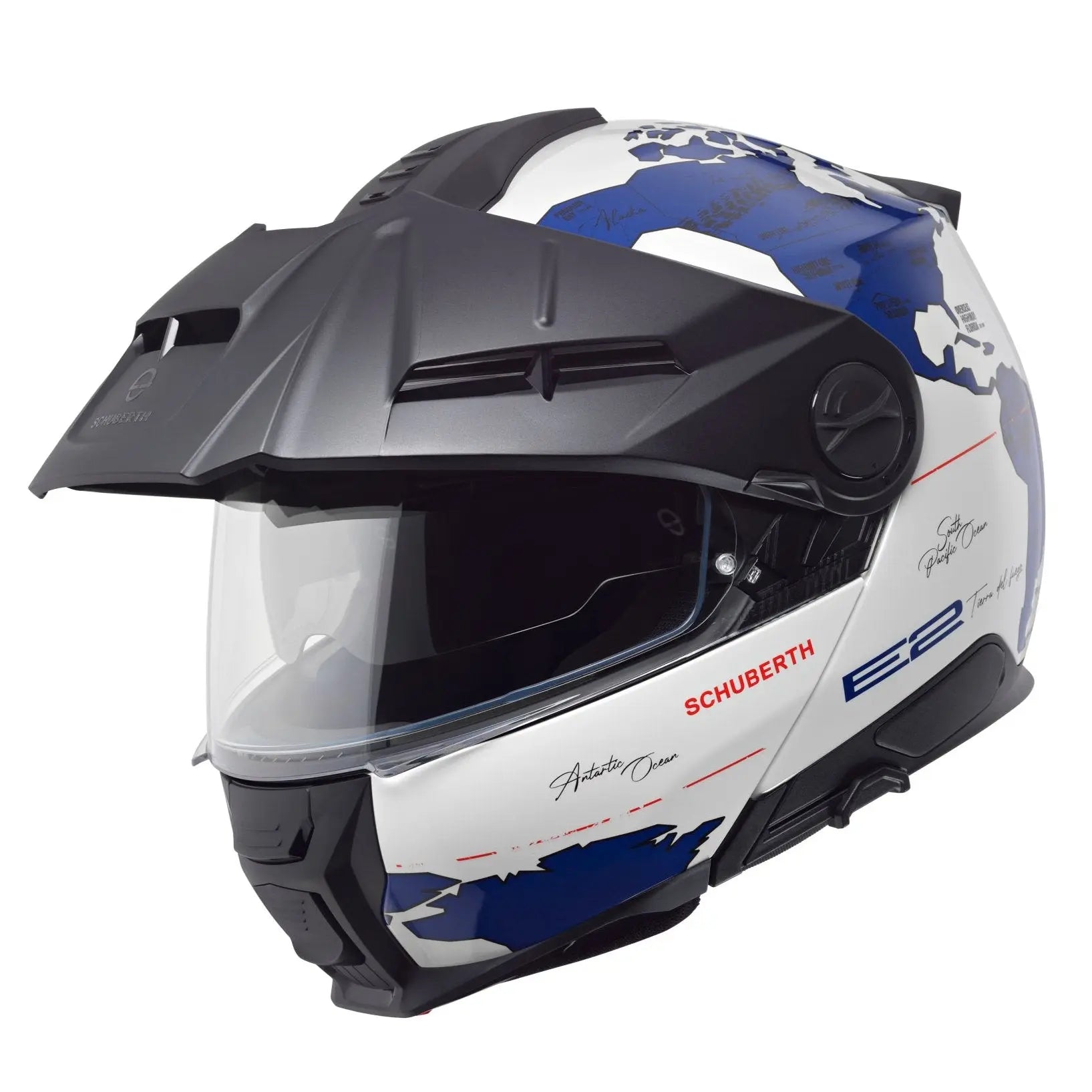 Schuberth E2 Atlas Blue  - FREE UK Shipping, FREE 365 Day Returns | Moto Central