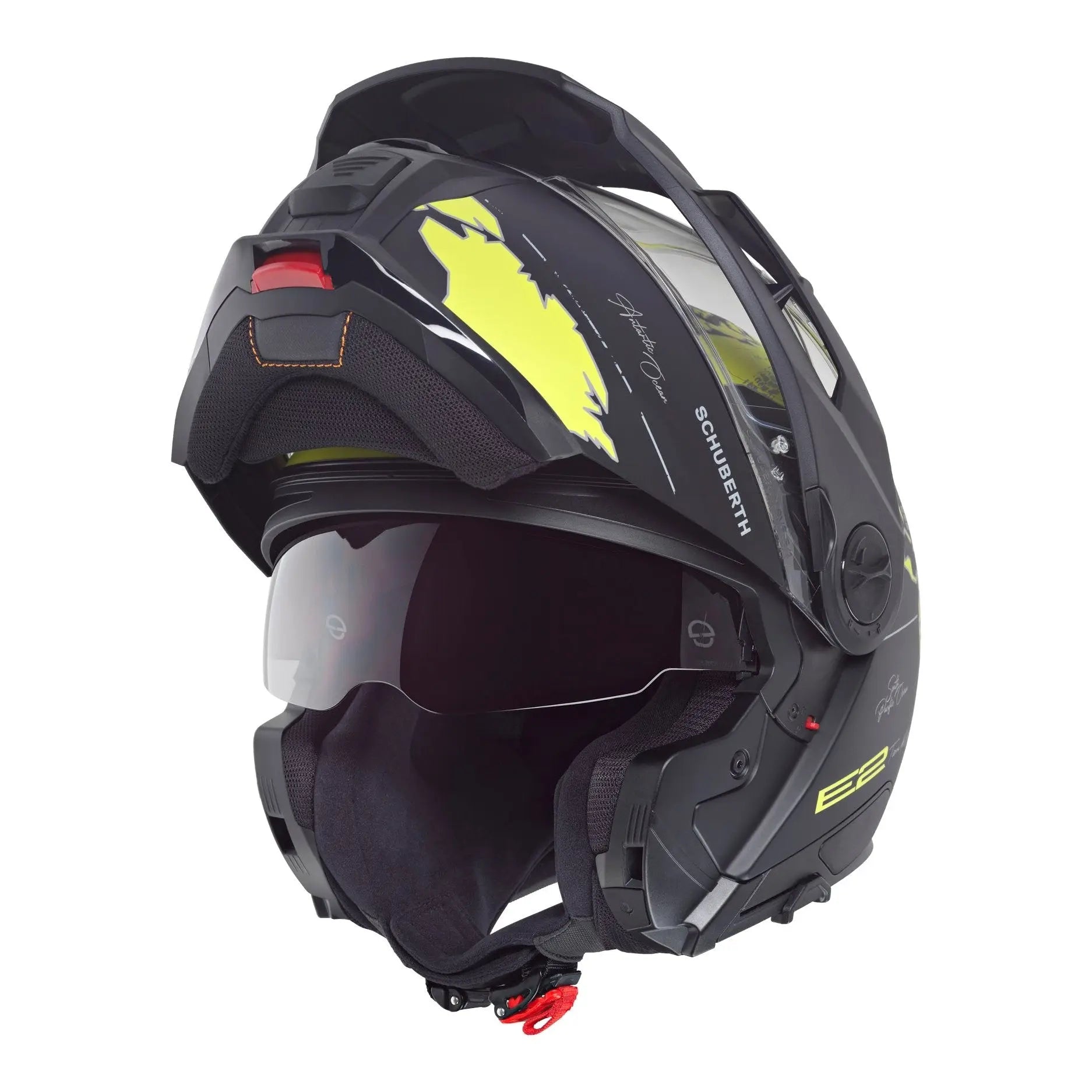 Schuberth E2 Atlas Yellow - FREE UK Shipping, FREE 365 Day Returns | Moto Central