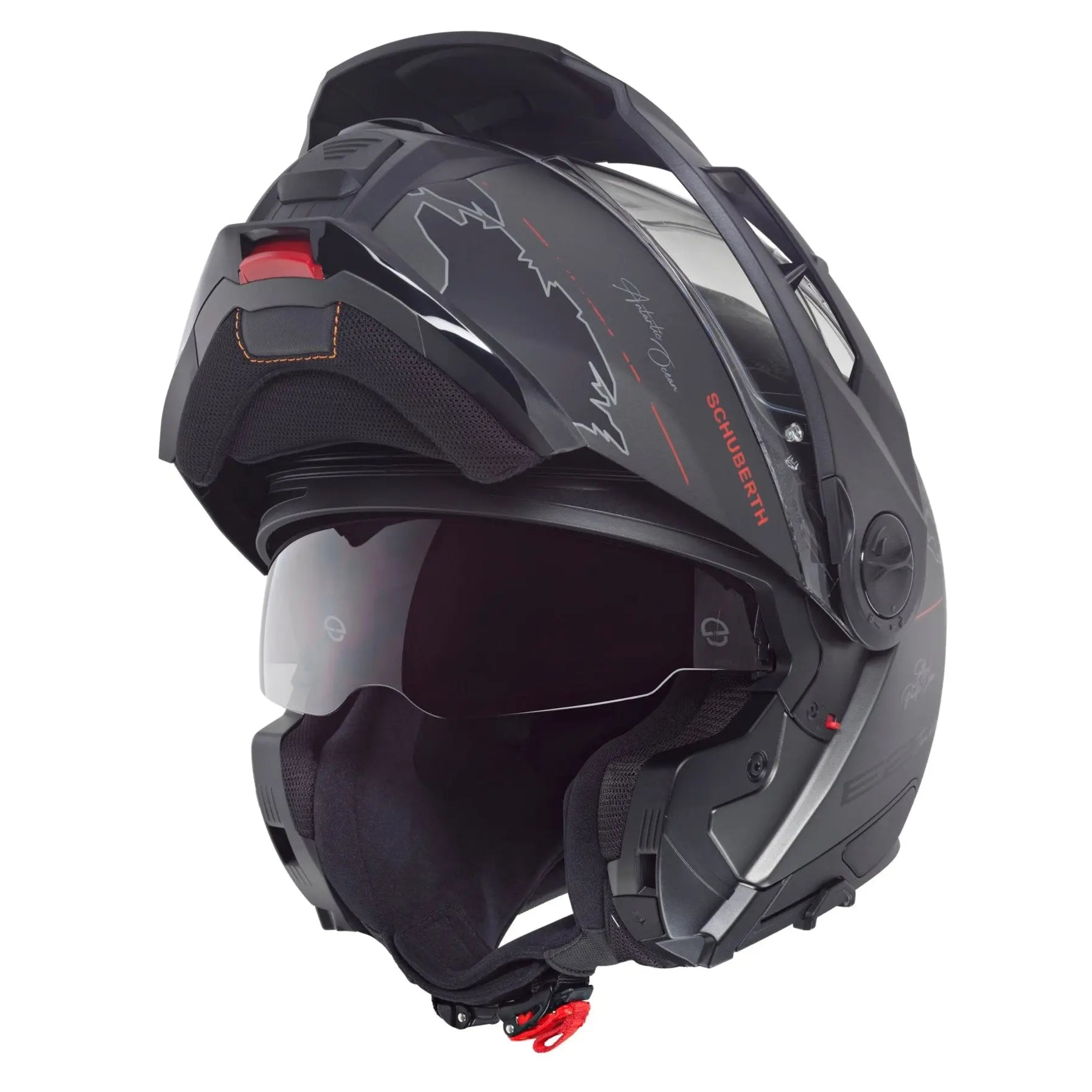 Schuberth E2 Atlas Anthracite - FREE UK Shipping, FREE 365 Day Returns | Moto Central