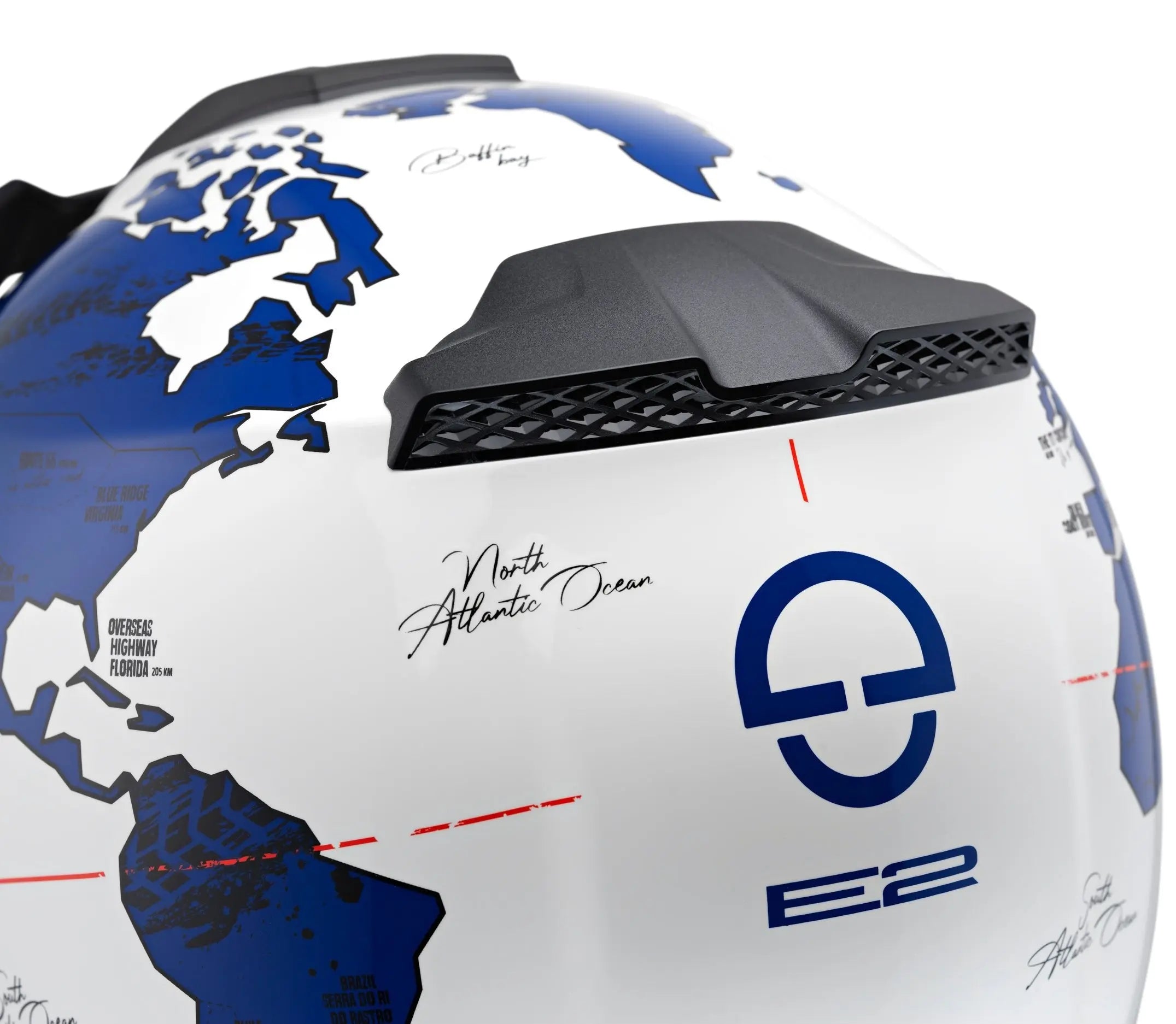 Schuberth E2 Atlas Blue - FREE UK Shipping, FREE 365 Day Returns | Moto Central