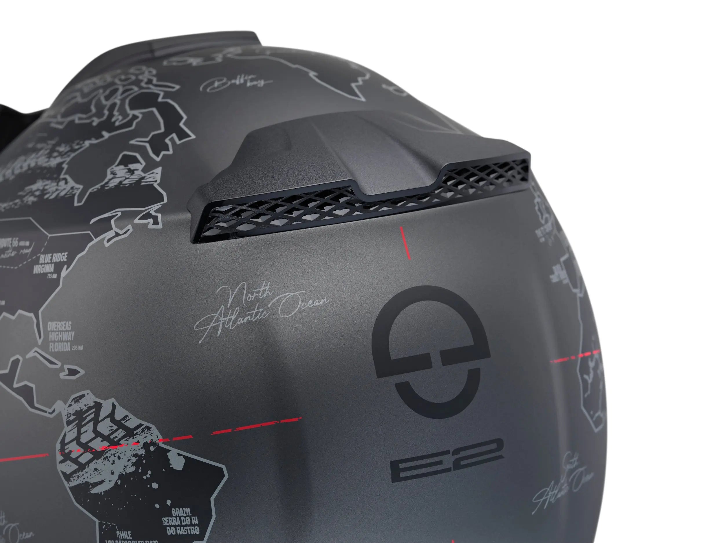 Schuberth E2 Atlas Anthracite - FREE UK Shipping, FREE 365 Day Returns | Moto Central