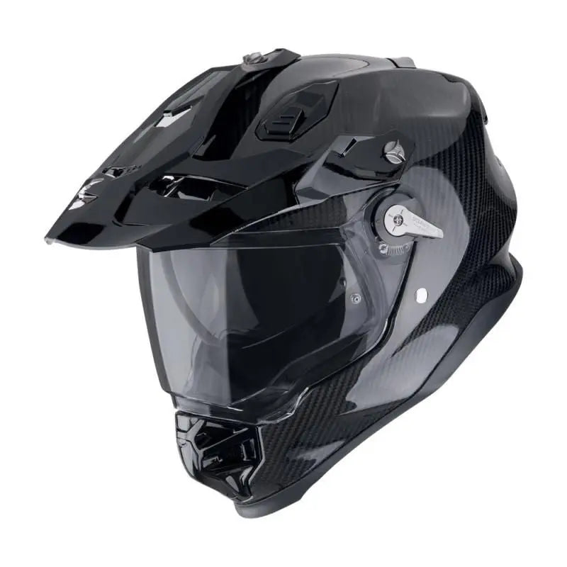 Scorpion ADF-9000 Carbon Black - FREE UK Shipping, FREE 365 Day Returns | Moto Central