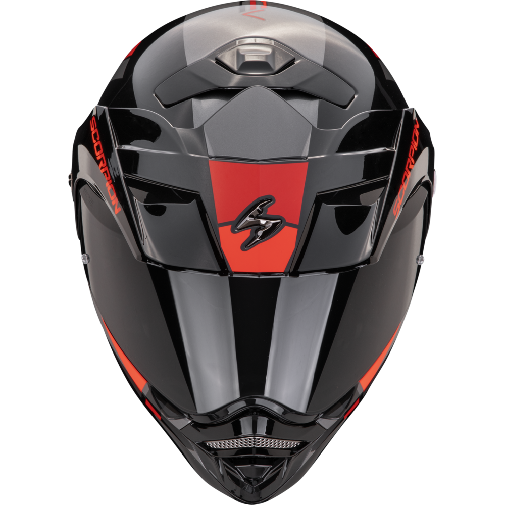 Scorpion ADX-2 Galane Silver / Black / Red