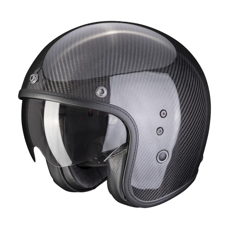 scorpion belfast helmet uk Scorpion Belfast Evo Carbon Solid Black
