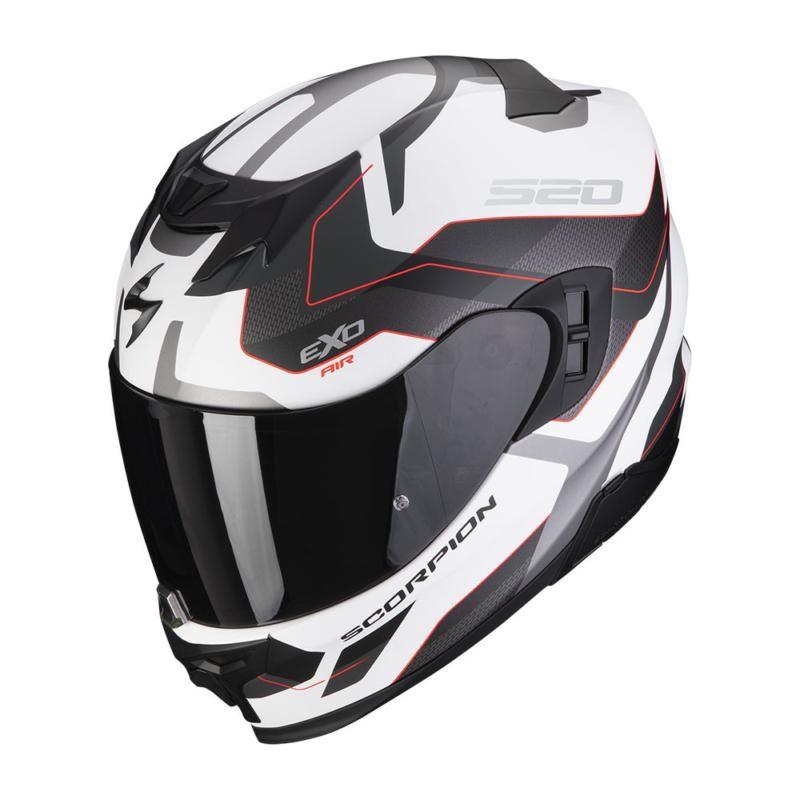 Scorpion EXO 520 Evo Air Elan White / Silver / Red