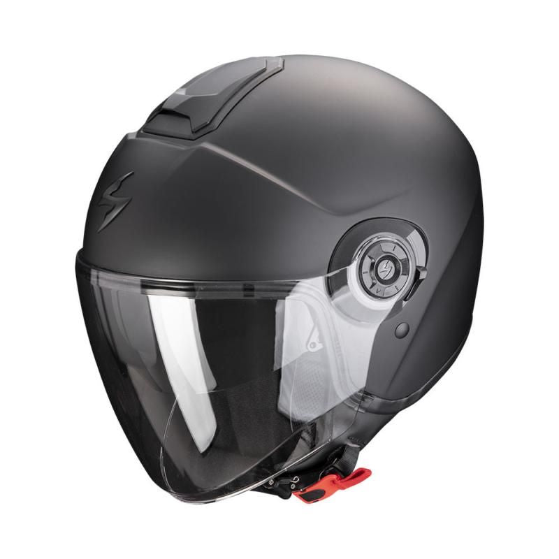 Scorpion EXO City 2 Open Face Helmet Matt Black - FREE UK Shipping, FREE 365 Day Returns | Moto Central