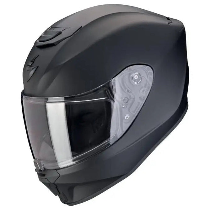 Scorpion EXO-JNR Air Junior Matt Black - three-quarter front view
