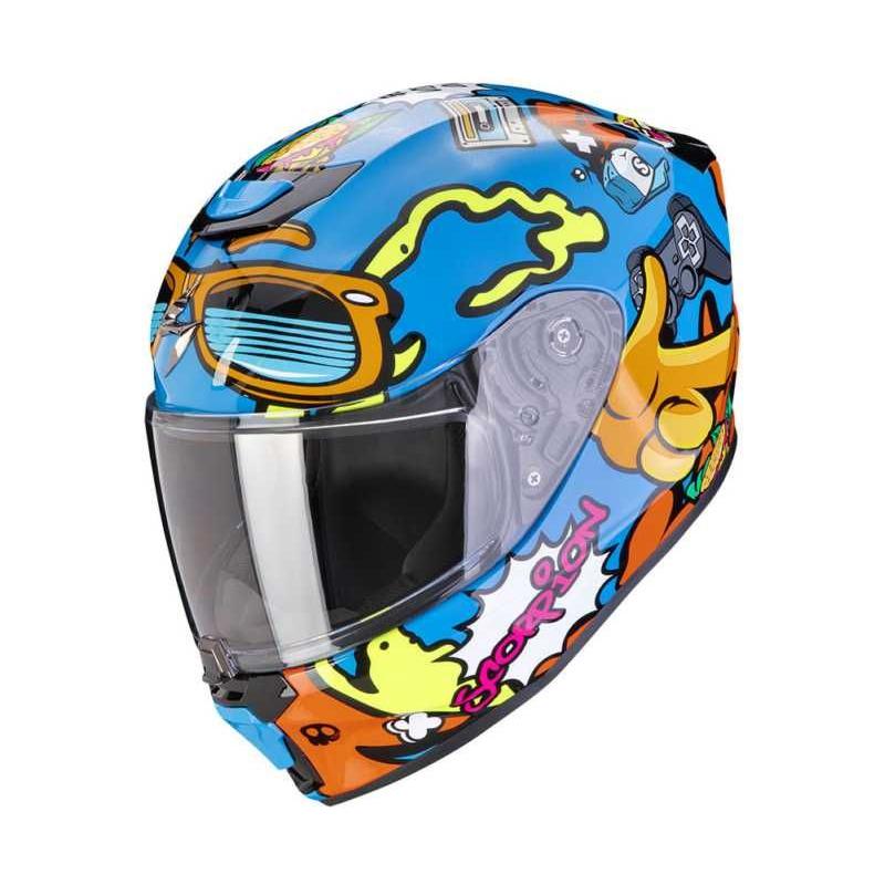 Scorpion EXO-JNR Fun Kids Blue / Orange