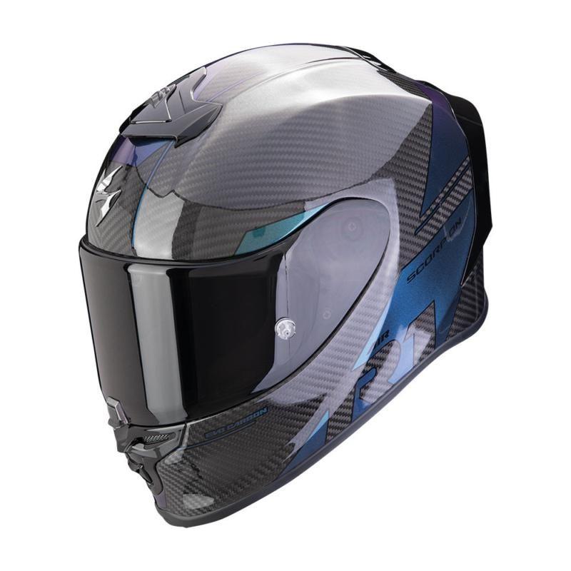 Scorpion EXO R1 Air Evo Carbon Rally Black / Chameleon