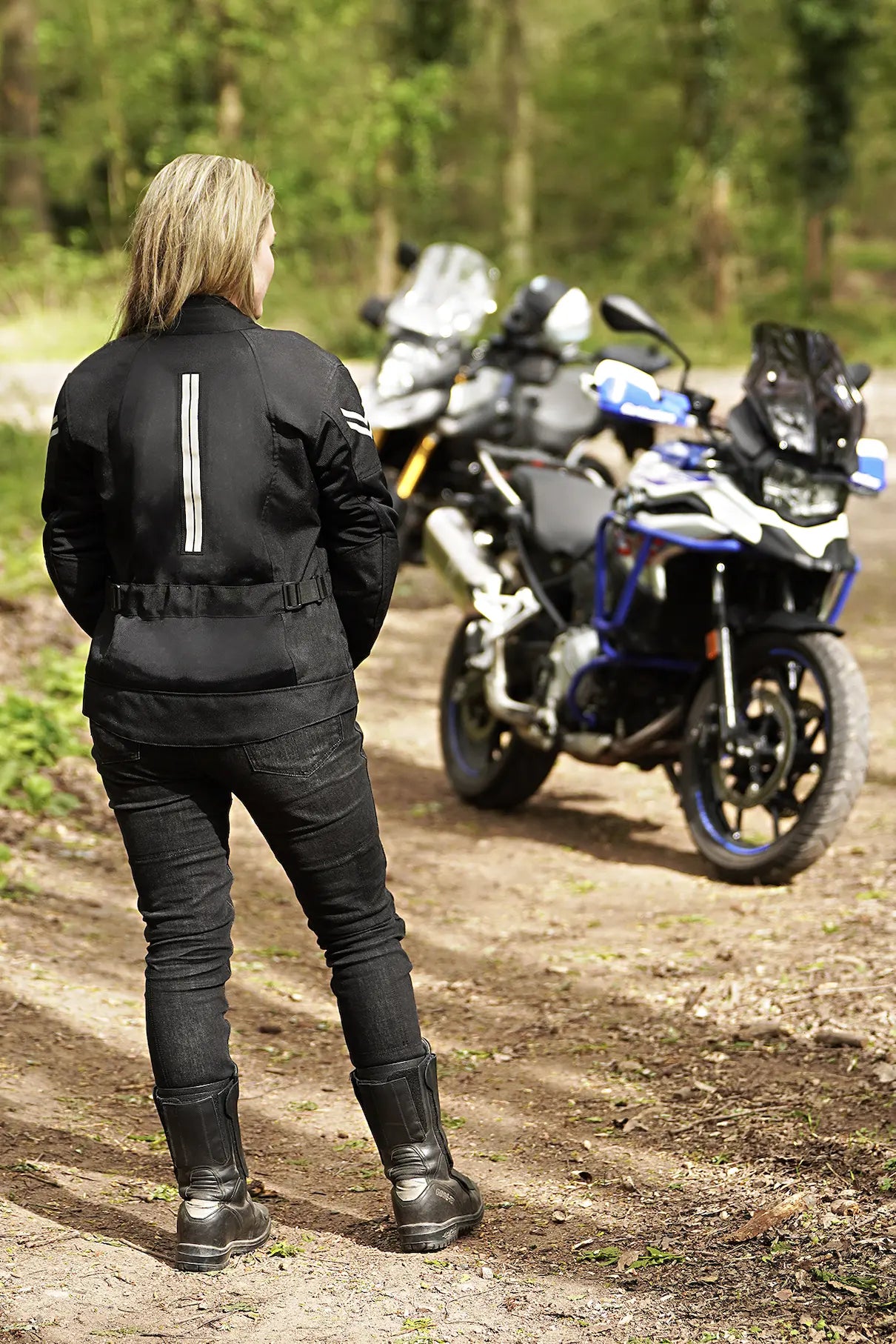 MotoGirl Bonnie Ladies Summer Mesh Jacket Black FREE UK Delivery, FREE 365 Day Returns | Moto Central