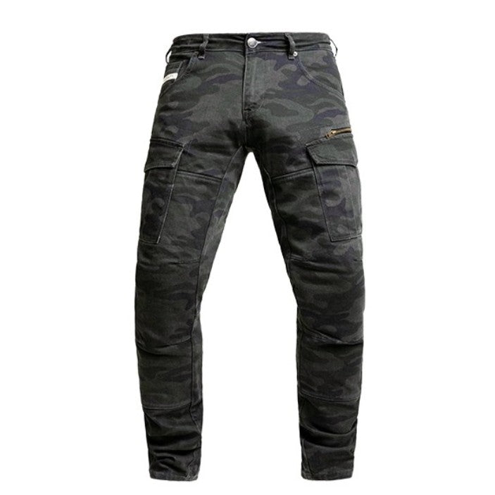 John Doe Regular Protective Cargo Trouser Mono Camouflage 2.0 - FREE UK Shipping, FREE 365 Day Returns | Moto Central