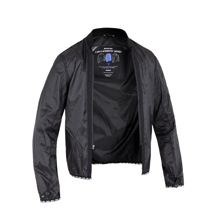 John Doe Windblock Ladies Mid Layer Jacket Black - FREE UK Shipping, FREE 365 Day Returns | Moto Central