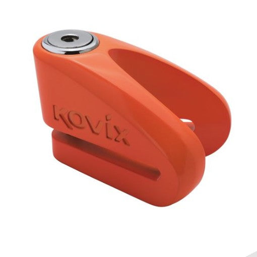 Kovix KVZ1 Disc Lock 6mm Fluo Orange With Lock Holder - FREE UK Shipping, FREE 365 Day Returns | Moto Central