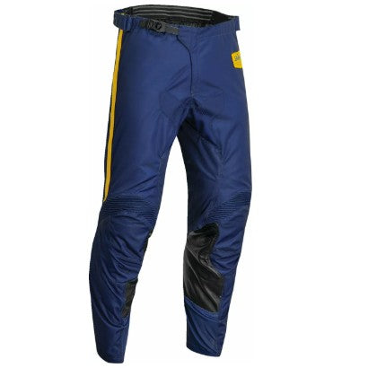 Thor Legend Roosted Trouser Navy  - FREE UK Shipping, FREE 365 Day Returns | Moto Central