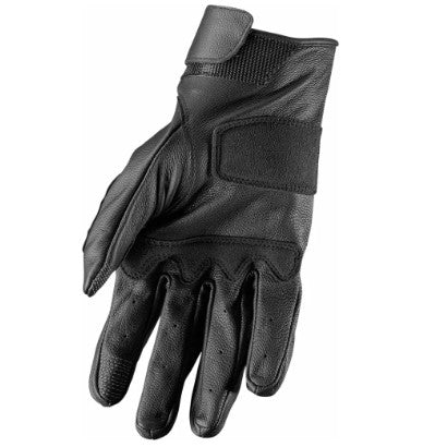 Thor Hallman GP Leather Gloves Black - FREE UK Shipping, FREE 365 Day Returns | Moto Central