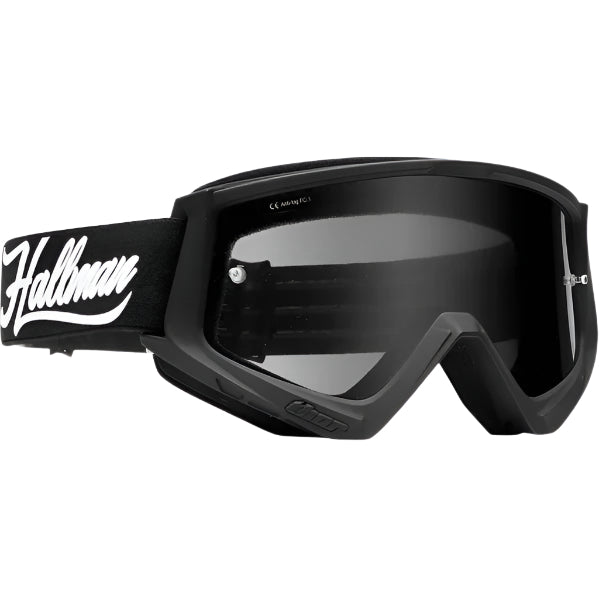 Thor Combat Hallman Racer Goggles Black  - FREE UK Shipping, FREE 365 Day Returns | Moto Central