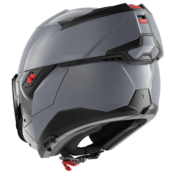 Shark OXO Flip Up Helmet Dark Shadow Silver - FREE UK Delivery, FREE 365 Returns Moto Central