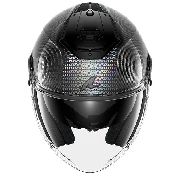 Shark RS Jet Carbon Ikonik Black / Silver / Pearl