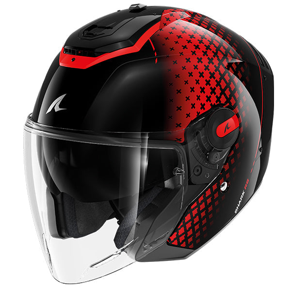 Shark RS Jet Stride Black / Red / Anthracite