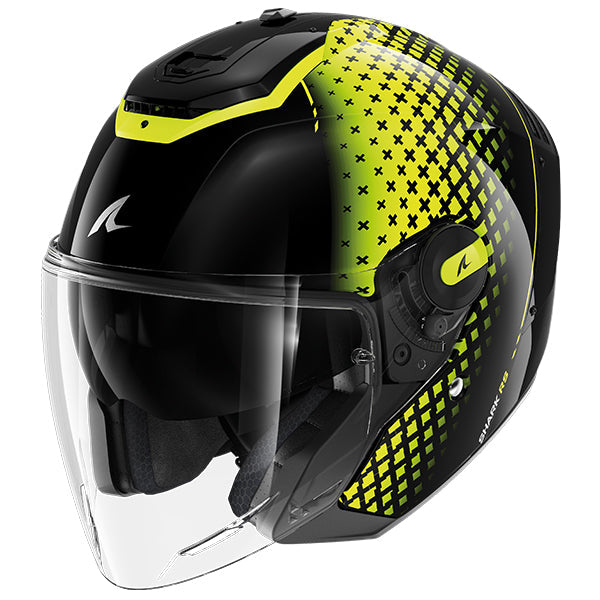 Shark RS Jet Stride Black / Yellow / Silver