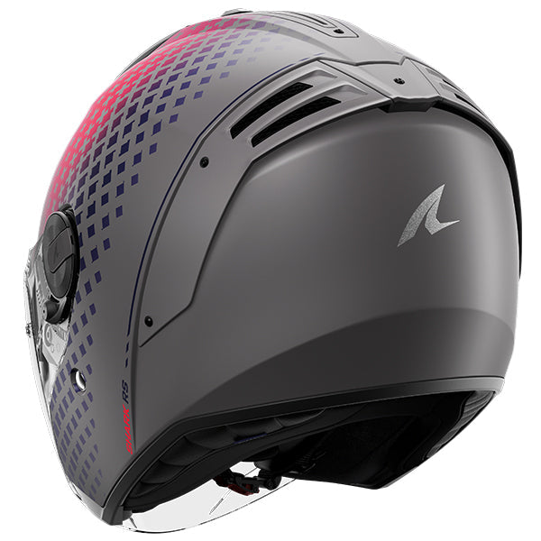 Shark RS Jet Stride Matt Silver / Purple / Blue