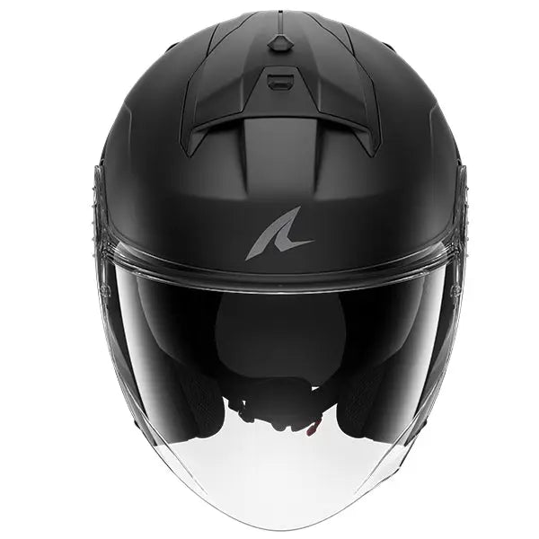 Shark Skwal Jet Blank Matt Black - FREE UK Shipping, FREE 365 Day Returns | Moto Central