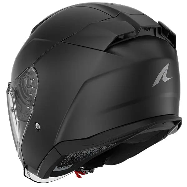 Shark Skwal Jet Blank Matt Black - FREE UK Shipping, FREE 365 Day Returns | Moto Central