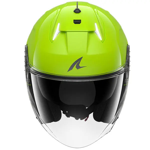 Shark Skwal i3 Jet Blank Fluo Yellow - FREE UK Shipping, FREE 365 Day Returns | Moto Central