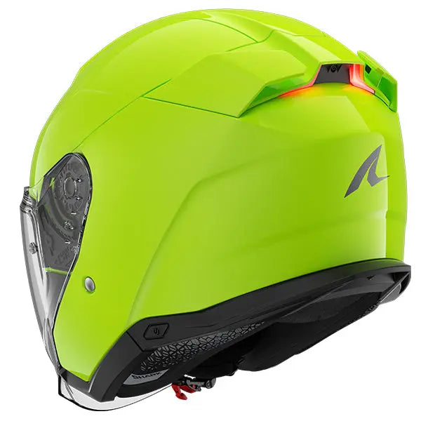 Shark Skwal i3 Jet Blank Fluo Yellow - FREE UK Shipping, FREE 365 Day Returns | Moto Central