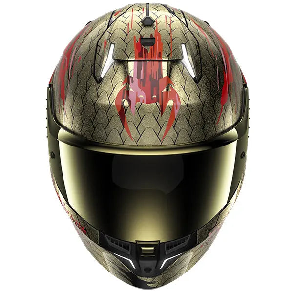 Shark Skwal i3 Full Face Helmet Venum Black / Red / Pearl - FREE UK Shipping, FREE 365 Day Returns | Moto Central
