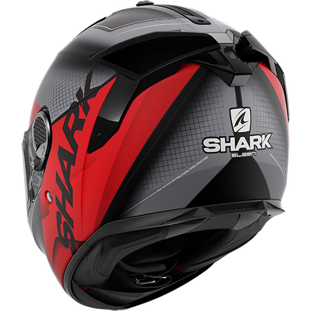 Shark Spartan GT Elgen Matt Black / Grey / Red
