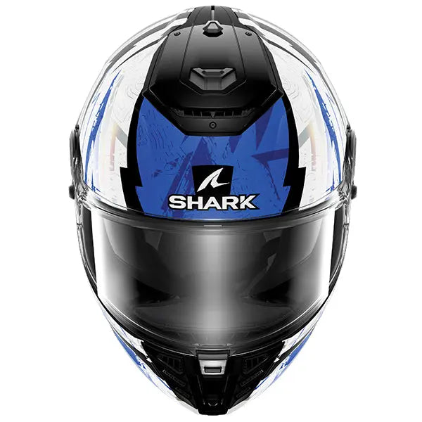 Shark Spartan RS Hibolt Black / Blue / White - FREE UK Shipping, FREE 365 Day Returns | Moto Central