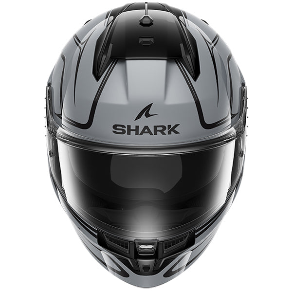 Shark x Troy Lee Designs D-Skwal 3 Drone Silver / Black