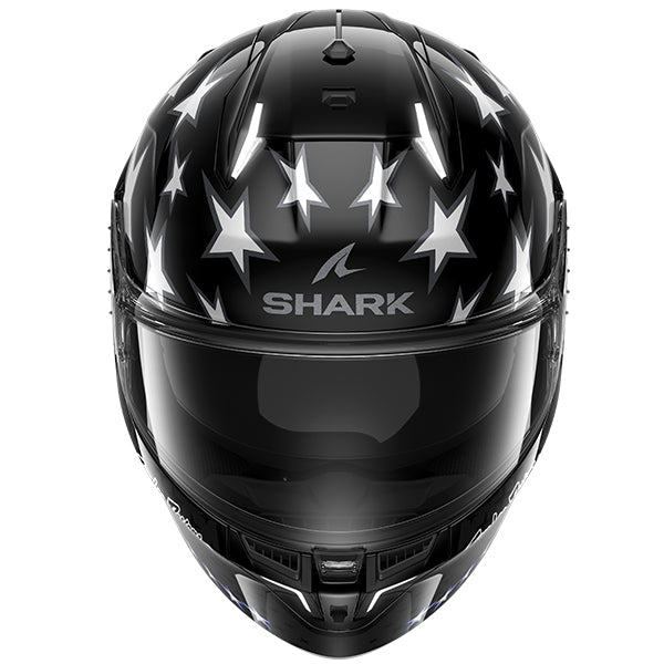 Shark x Troy Lee Designs Skwal i3 US Flag Black / Anthracite
