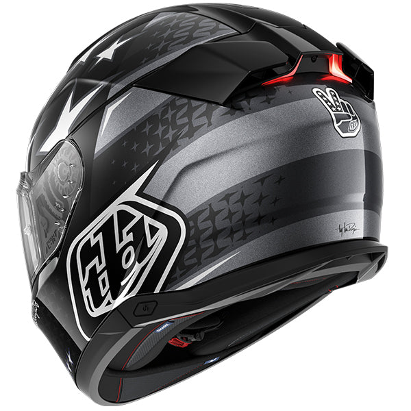 Shark x Troy Lee Designs Skwal i3 US Flag Black / Anthracite