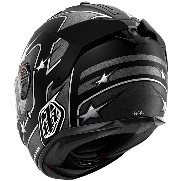 Shark x Troy Lee Designs Spartan GT PRO Flagstaff Black / Anthracite / Silver