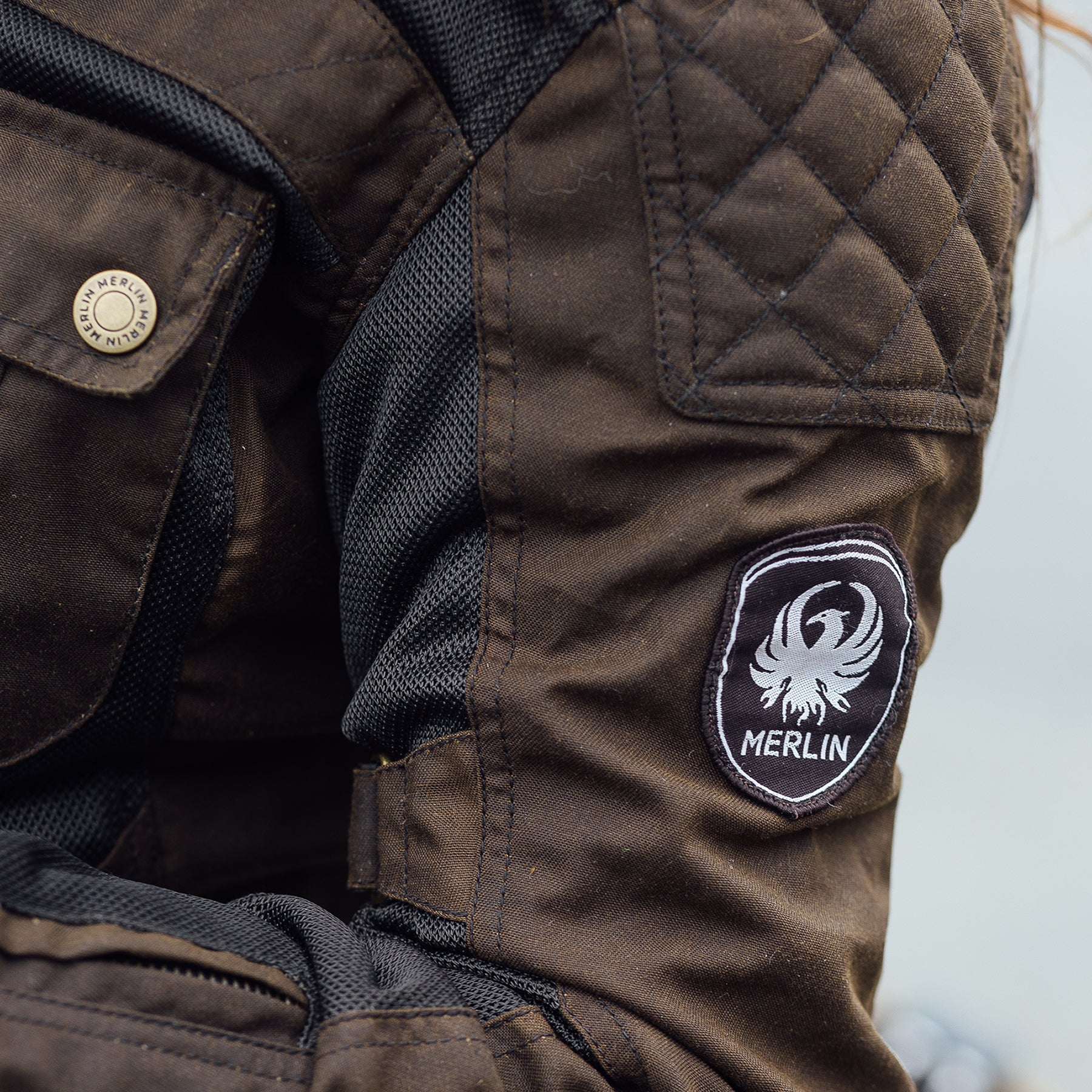 Merlin Shenstone Cotec Air Ladies Jacket Olive FREE UK Delivery, FREE 365 Day Returns | Moto Central