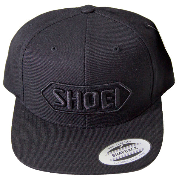 Shoei Baseball Cap Black With Black Logo