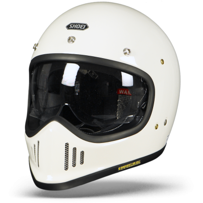Shoei Ex-Zero Plain Off White
