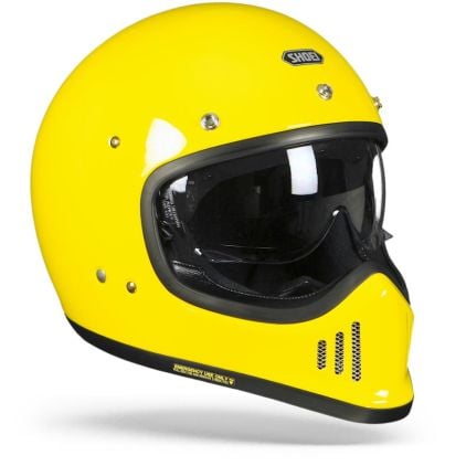 Shoei Ex-Zero Plain Yellow