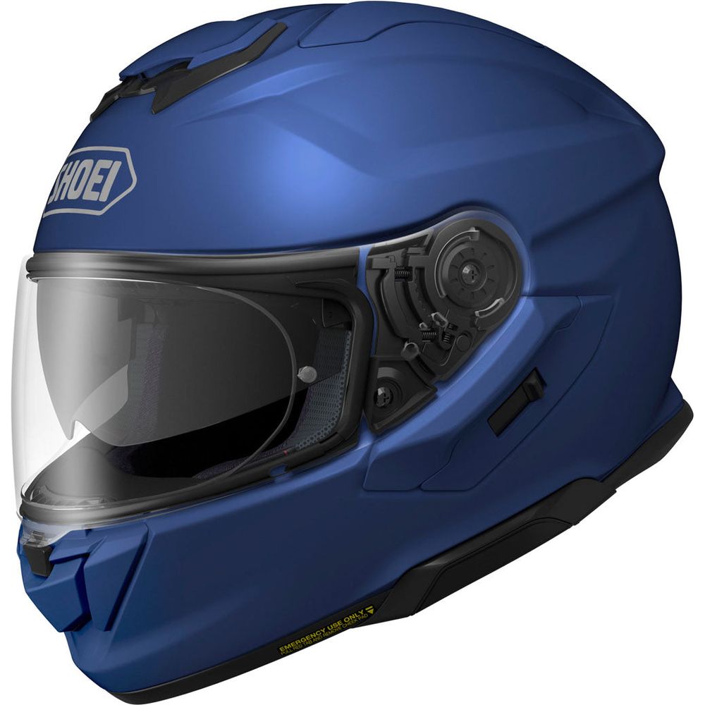 セキュリティ・セーフティ SHOEI GT-Air3 Shoei GT Air 3 Plain Full Face Helmet Matt Blue FREE UK Delivery