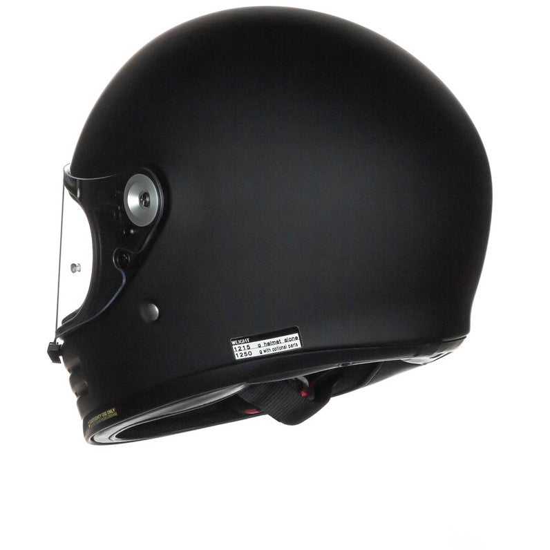 Shoei Glamster 06 Plain Matt Black