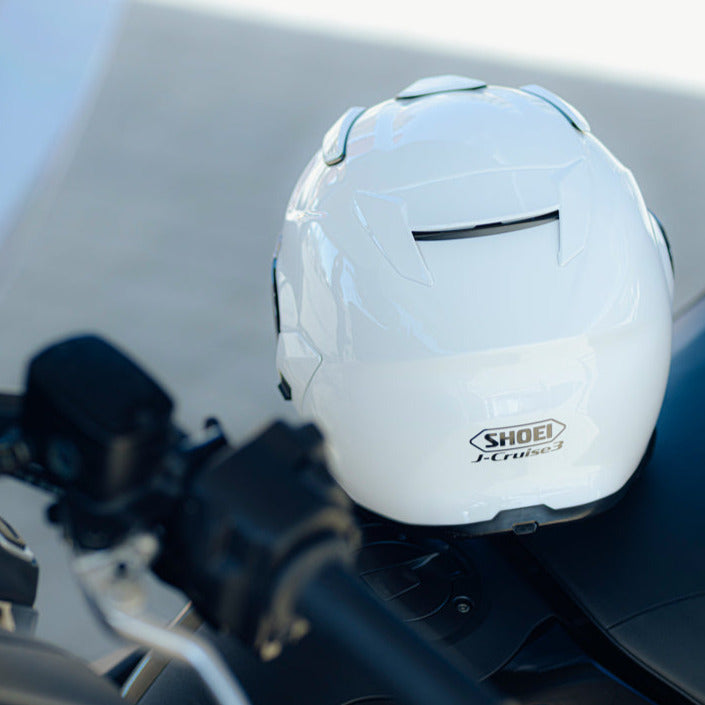 Shoei J-Cruise 3 Plain White